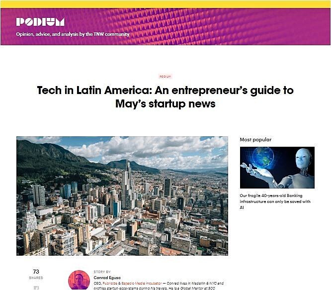 Tech in Latin America: An entrepreneurs guide to Mays startup news